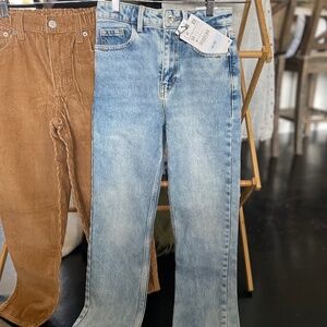 ZARA slim fit denim sz 32  straight leg TINY!!!